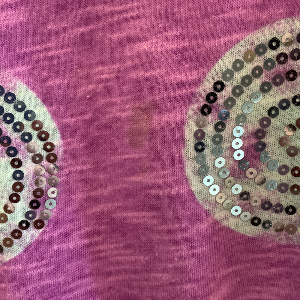 Justice Sequined Top • Girls Size 10 - Picture 8 of 8